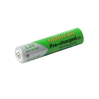 PKCELL 4PC AAA 1000MAH Baterijos 1.2 V NI-MH Įkraunamos AAA baterijos Skaitmeninis Termometras aaa žemas savęs iškrovimas baterijos