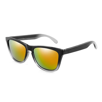 Prekės ženklo Dizainas Poliarizuoti Akiniai nuo saulės Vyrams Aikštėje Vairavimo Saulės Akiniai Derliaus Danga Sunglass UV400 Atspalvių Akių Oculos de sol