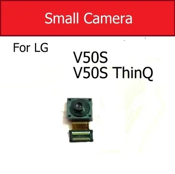 Priekyje ir užpakalinėje Galinio vaizdo Kamera Modulis LG V50S LG ThinQ-V510 LM-V510N Pagrindinė Kamera + Samll Susiduria Kamera atsarginės Dalys