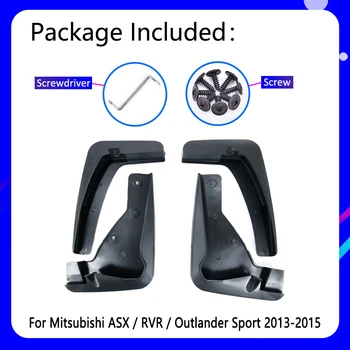 Purvasargių tinka Mitsubishi ASX 2013 Outlander Sport RVR Automobilių Reikmenys Mudflap Sparnas Auto atsarginės Dalys