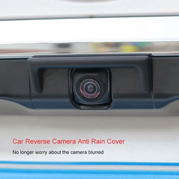 QHCP Automobilį Atbuline Kamera, Lietaus Atspalvį Padengti Anti-lietaus Apsaugos Lipdukas Tinka 