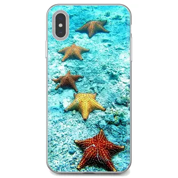 Rasti vasaros paplūdimys, Jūra, Saulė, Žvaigždė Soft Case For iPhone 