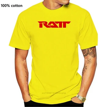 RATT Naujas Black Marškinėliai Sunku 80's Glam Roko Logo T Shirt Skersavimas Kix 2019 Trumpas Rankovės Medvilnės T Shirts