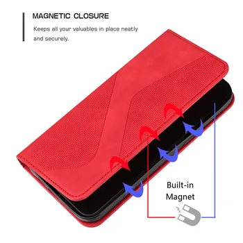 Retro Flip Case For Xaomi Poco X3 NFC Atvejais Piniginės Magnetinio Odinis dėklas na už Xiaomi Mi Poco M3 PocoM3 X 3 M, 3 Padengti Coque