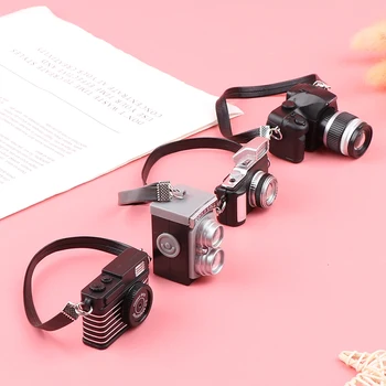 Retro Mados Mini Lėlės Priedai Skaitmeninis Fotoaparatas Lėlių Miniatiūriniai Apdailos Žaislas Vaikams, Dovana