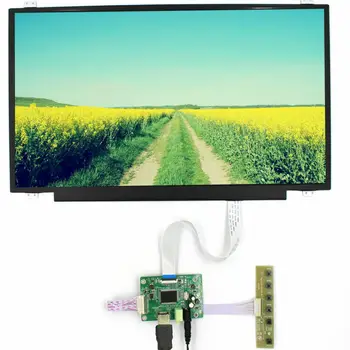 Rinkinys LP156WF1-TPB1 HD 1920x1080 HDMI suderinamus EDP Stebėti Vairuotojas Kabelis, 15.6