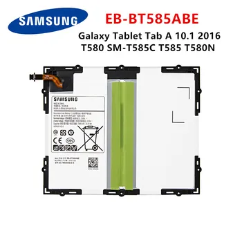SAMSUNG Originalus Tablet EB-BT585ABE 7300mAh Baterijos Samsung Galaxy Tablet Tab 10.1 2016 T580 SM-T585C T585 T580N Baterijos