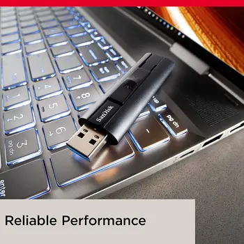 Sandisk Pendrive SSD USB Flash Drive 64GB 128GB 256 GB Didelės Spartos Metalo Kietojo Flash Drive Pen SSD USB 3.2 Stick Šifravimas