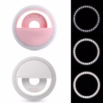 Selfie LED Šviesos Žiedas 