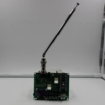 SI4732 Visos Juostos Radijo Imtuvas FM AM (MW & SW) SSB (LSB & USB) su skystųjų KRISTALŲ Ekranas