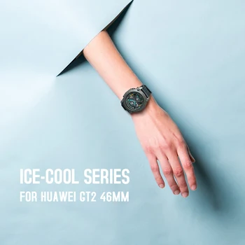 SIKAI Atveju, Huawei Žiūrėti GT2 GT 2 Classic Sport Atveju Screen Protector, Dirželis TPU Band Apyrankę Smart Watch Priedai Dangtis
