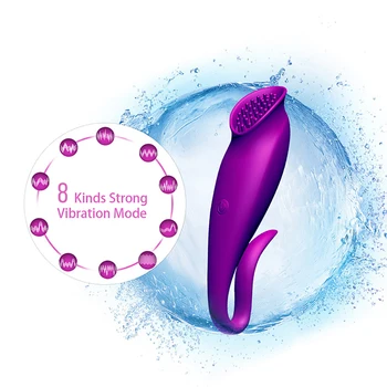 Silikoninis Masažo Šepetys 8 dažnius naudojančias Antgalis Klitorio Stimuliatorius Moterų Vibratorius Suaugusiųjų Sekso Produktas, Dildo, Vibratoriai, Sekso Parduotuvė