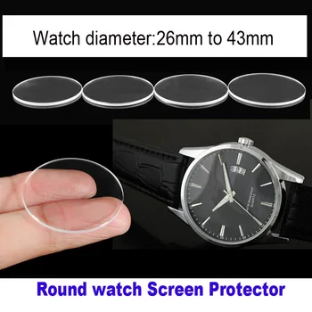 Smart Žiūrėti Screen Protector Apyrankę Grūdintas Stiklas, Apsauginė Plėvelė Smartwatch Ekrano Apsaugos Diametras 26mm, kad 43mm Filmai