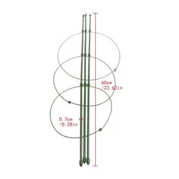 Sodo Augalų Paramos Vijokliniai Augalai 45cm 60cm, Kūgio formos Grotelės Sirgalių Rėmo G32C