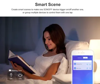 SONOFF TX T0 MUMS Serija WiFi Smart switch Namų Automatikos Modulius, WiFi Sienos Jungikliai Suderinama su eWelink 
