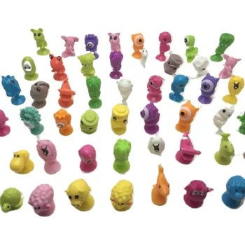 Stikeez geros kokybės Animacinių filmų Gyvūnų žaislai, minkštas pvc Veiksmų Skaičiai su Gyvis Mini lėlės siurbtukas žaislai, modeliai