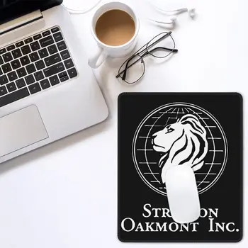 Stratton Oakmont Logotipas Wolf Of Wall Street Žaidimų Pelės Mygtukai Stock Trader Lockedge Gumos Kilimėlis KOMPIUTERIO Stalo Apdailos Dangtis