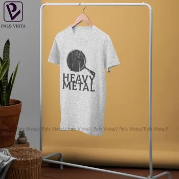 Sunkiųjų Metalų T-Shirt Pagrindinis Juokinga, Medvilnės Marškinėliai trumpomis Rankovėmis Atspausdintas Marškinėliai, Vyras Plius dydis