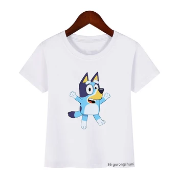T-marškinėliai berniukams, mergaitėms mielas šuo spausdinti merginos grafinis t marškinėliai, vaikiški drabužiai, kūdikių drabužiai bamblys berniukų drabužiai marškinėlius viršūnes didmeninės