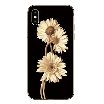 Telefono dėklas Skirtas iPhone 11 Case for Iphone XR 11 Pro XS Max 7 X 8 6 6S Plius 5S SE 2020 gėlių Mielas Silikono Coque Funda Rubisafe
