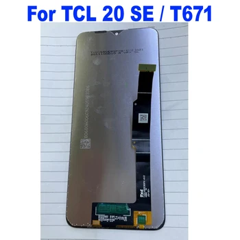 Testuotas Darbo Jutiklis LCD Ekranas Touch Panel Ekrano skaitmeninis keitiklis Asamblėjos TCL 20 SE T671H T671F Stiklo Telefonas Pantalla