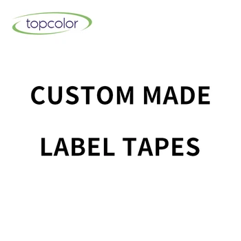 Topcolor Etiketes tik už užsakymą spausdintuvo juostelės, etiketės juostos