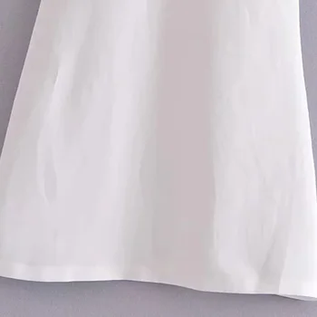 TRAF Seksuali Suknelė 2021 Za Moterų Mados kalnų krištolas Petį, Rankovių Mini Suknelės Moterų Sexy Šalis Suknelė Moters Drabužiai