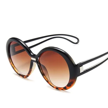 Tuščiaviduriai iš PC rėmo apvalūs akiniai nuo saulės Moterims, negabaritinių mados photochromic saulės akiniai Atspalvių vyrų vairavimo akiniai, akiniai UV400