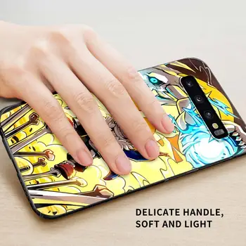 Undertale Sans Soft Case for Samsung Galaxy S20 S21 FE Ultra S10 S10e S8 S9 S7 5G Plius Juodas Silicio Prabanga Telefono Dangtelį Shell