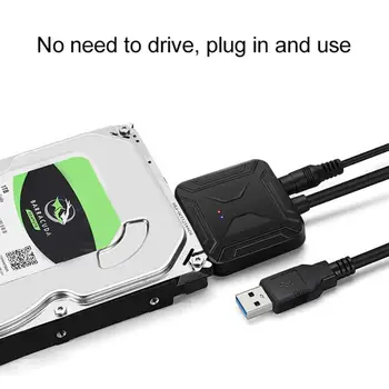 USB 3.0 Prie Sata 2.5 3.5 Kietajame Diske Adapterio Kabelis, Skirtas 3.5 2.5