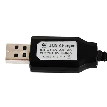 USB Įkroviklio 6 V Ni-Cd, Ni-MH Baterija, Įvesties AC 110V-240V Išėjimo 6 V 250mA Su Tamiya KET-2P Kištukas RC Žaislas