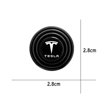 Už Tesla Modelis 3 Modelis X Modelis S Modelis Y Automobilių Durų Užraktas Su Smūgio Absorbcija Ir Anti-Susidūrimo Apsaugos Lipdukas, Priedai