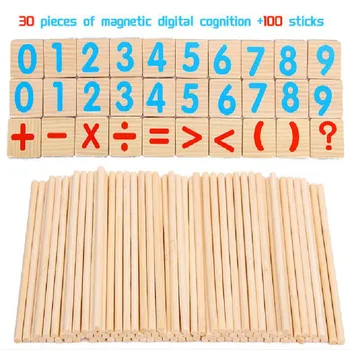 Vaikų Matematikos Žurnalą Spalva Aritmetikos Mokymo priemonių Skaičius Stick moksleivis Skaičiavimo ir Skaičiavimo Stick