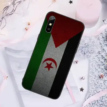 Vakarų Sacharoje Vėliavos Telefoną Atveju Xiaomi Redmi pastaba 7 8 9 pro 8T 9A 9S Mi 10 Pastaba pro Lite