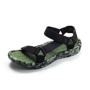 Vyriški sandalai 2021 kamufliažas sandalai vyriški laisvalaikio bateliai kablys ir kilpa vyrų paplūdimio bateliai vyriški zapatos Hombre neleidžiančioms slysti sporto sh