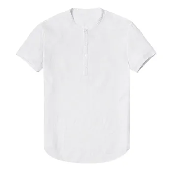 Vyriški T Shirts 2021 Naujas Mados Baggy Medvilnės Skalbiniai vientisos Spalvos trumpomis Rankovėmis Retro T Marškinėliai Topai Vyrų Streetwear T Shirts