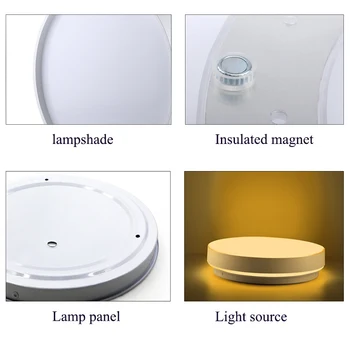 WIFI Smart LED Lubų Šviesos 36W Balso Kontrolės Pritemdomi RGB Bluetooth Patalpų Alexa, Google 
