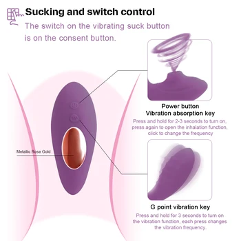 Čiulpti G Spot Vibratorius Dildo Moterų Makšties Clit stimuliatorius Moterų Vibracijos Erotinis Sekso Žaislai suaugusių Porų Masturbator