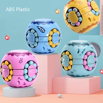 Įdomus Intelektinės Sprendimo Įforminimo Sukasi Magic Bean Kubo Žaislas Įtempių Ball Žaislas Vaikams, Suaugusiems
