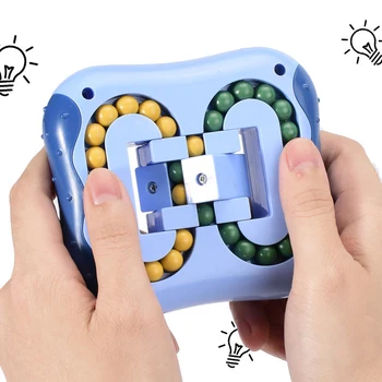 Įdomus Intelektinės Sprendimo Įforminimo Sukasi Magic Bean Kubo Žaislas Įtempių Ball Žaislas Vaikams, Suaugusiems