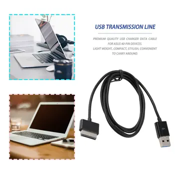 Įkroviklis USB Duomenų Kabeliu Nešiojamų Paramos Duomenų Sinchronizavimas Asus Eee Pad Transformer TF101 TF201 Tablet Įkrovimo Kabelis Standartinis ONLENY