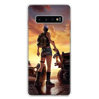 Žaidimas Playerunknown tai Battlegrounds PUBG Minkštas Silikoninis Telefono dėklas Samsung Galaxy S10 S20 S21 FE Pastaba 10 9 8 S8 S9 Plus Lite U